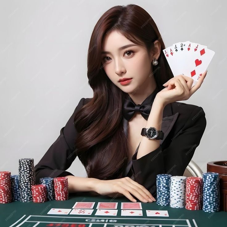bm395 Live Casino Mobile APP ဖုန်းဖြင့် Baccarat ကစားနေသောပုံ